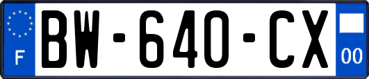 BW-640-CX