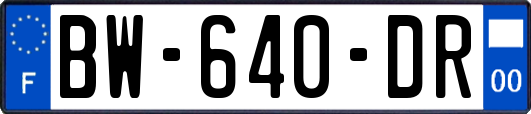 BW-640-DR