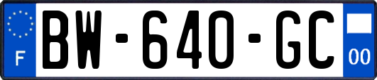 BW-640-GC