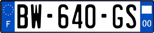 BW-640-GS