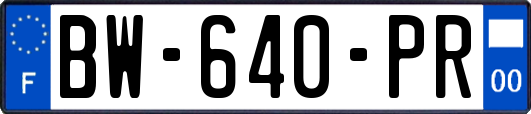 BW-640-PR