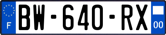 BW-640-RX