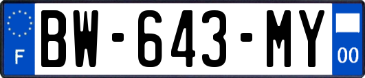 BW-643-MY
