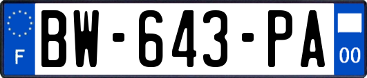 BW-643-PA