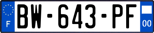 BW-643-PF