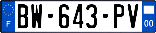 BW-643-PV