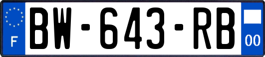 BW-643-RB