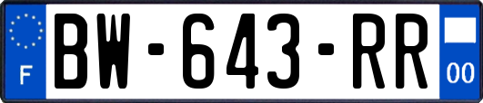 BW-643-RR