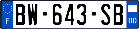 BW-643-SB