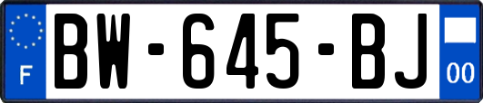 BW-645-BJ