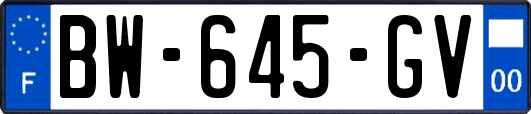 BW-645-GV