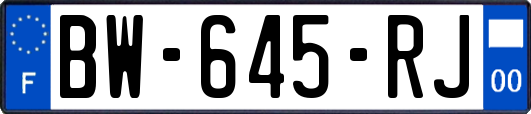 BW-645-RJ
