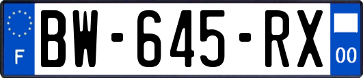 BW-645-RX