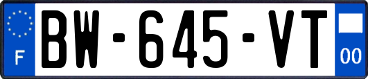 BW-645-VT
