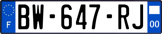 BW-647-RJ