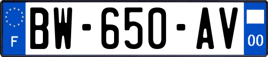 BW-650-AV