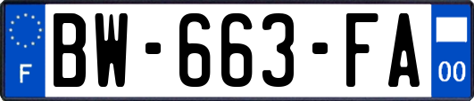 BW-663-FA