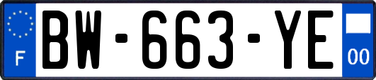 BW-663-YE