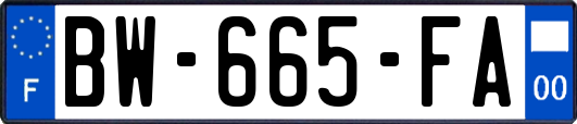 BW-665-FA