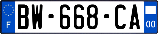 BW-668-CA