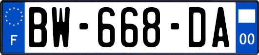 BW-668-DA