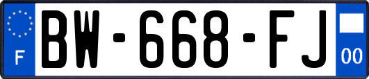 BW-668-FJ