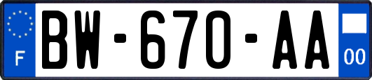 BW-670-AA