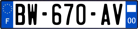 BW-670-AV