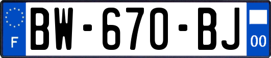 BW-670-BJ