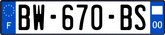 BW-670-BS