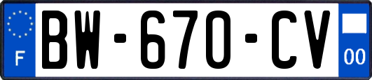 BW-670-CV