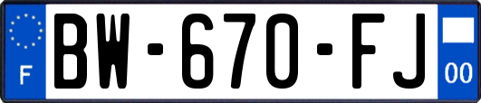 BW-670-FJ