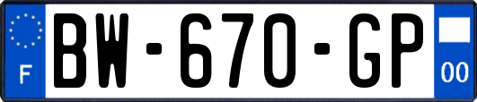 BW-670-GP