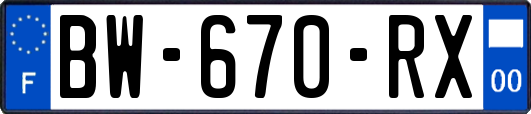 BW-670-RX