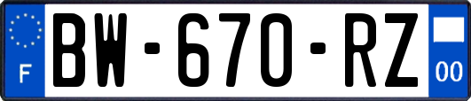 BW-670-RZ