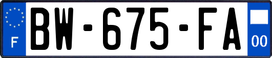 BW-675-FA