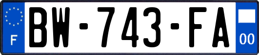 BW-743-FA