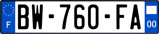 BW-760-FA