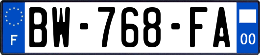 BW-768-FA