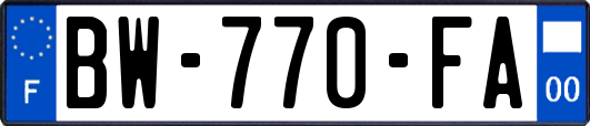 BW-770-FA