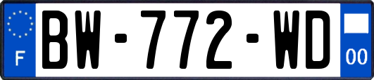 BW-772-WD