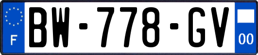 BW-778-GV