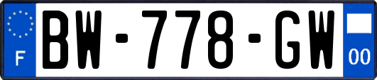 BW-778-GW