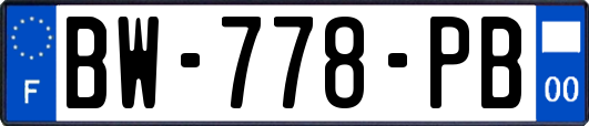 BW-778-PB