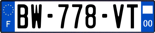 BW-778-VT