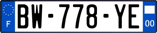 BW-778-YE