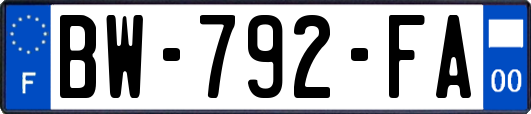 BW-792-FA