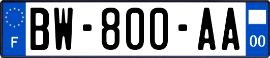 BW-800-AA