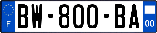 BW-800-BA