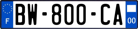 BW-800-CA